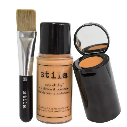 Stila Stay All Day Foundation, Concealer & Brush