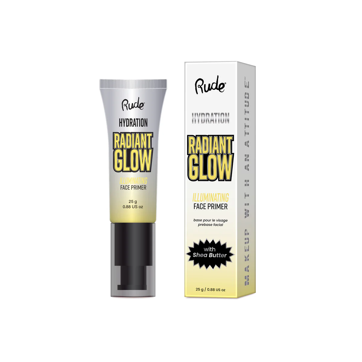 RUDE Hydration Collection Radiant Glow Illuminating Face Primer