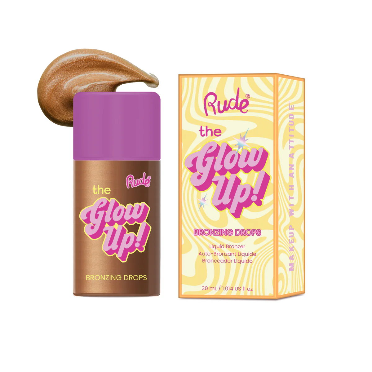 RUDE The Glow Up! Bronzing Drops