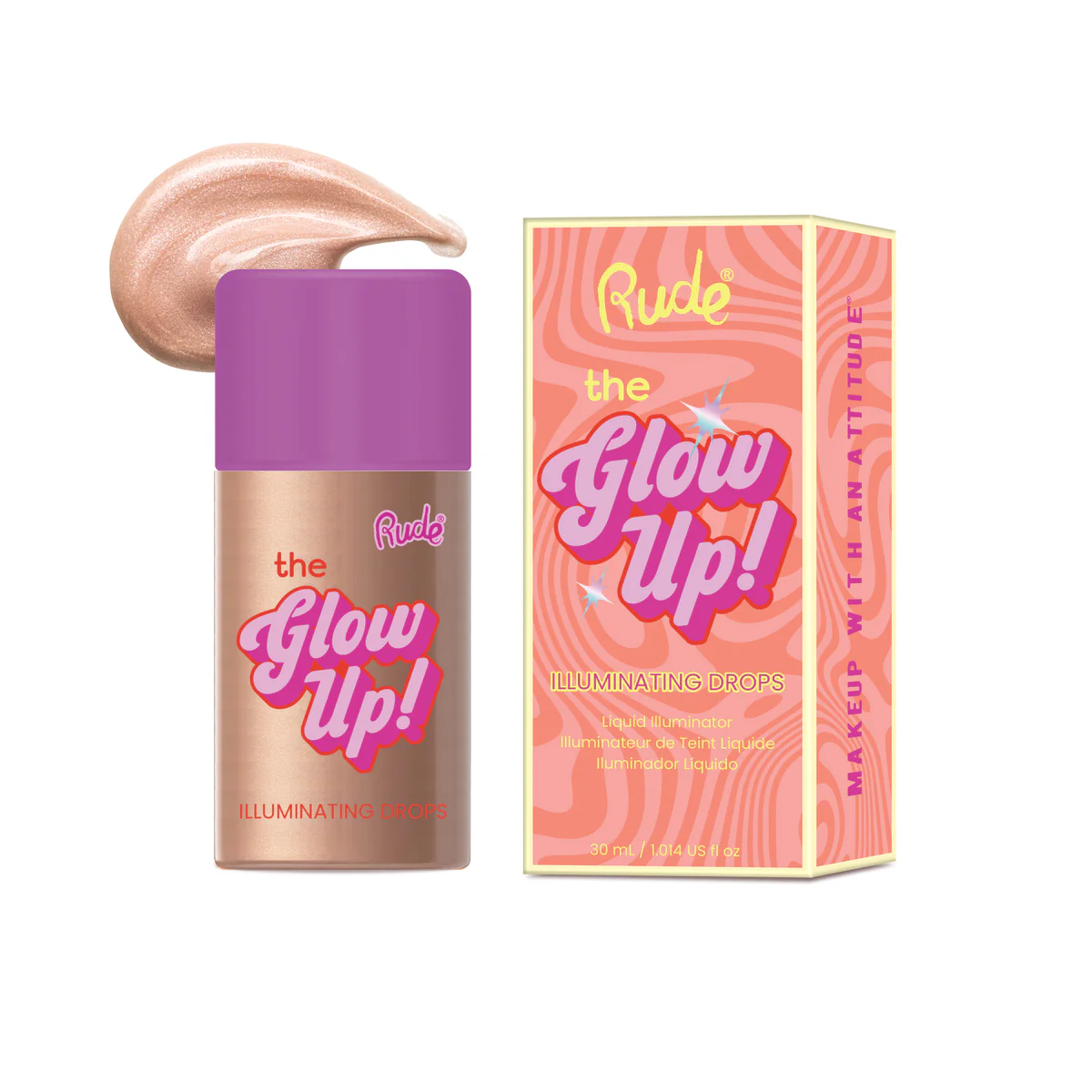 RUDE The Glow Up Illuminating Drops