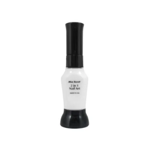 2 in 1 Nail Art White