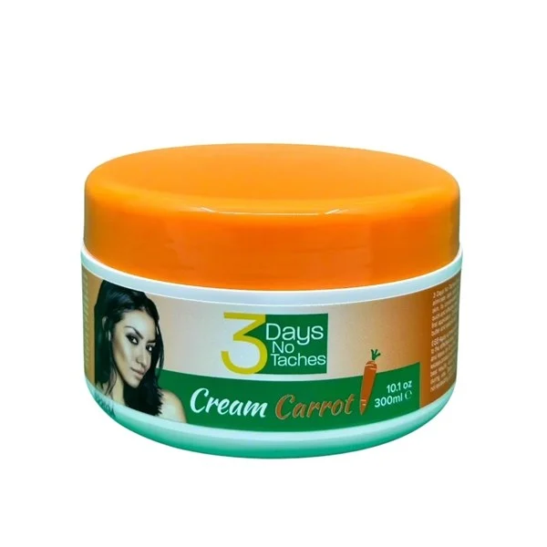 3 Days No Taches Cream Jar 10.1oz - Carrot