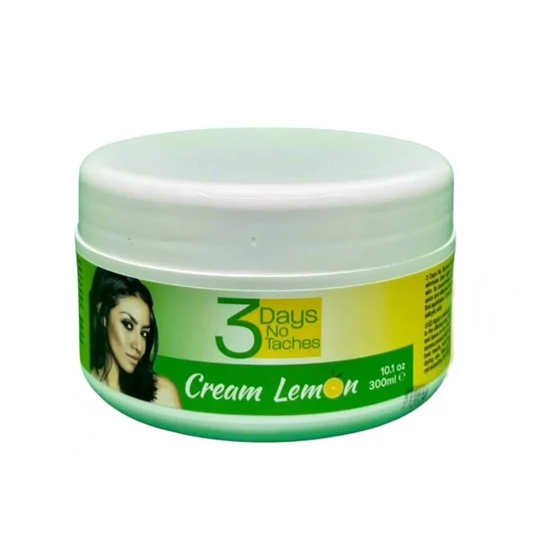 3 Days No Taches Cream Jar 10.1oz - Lemon