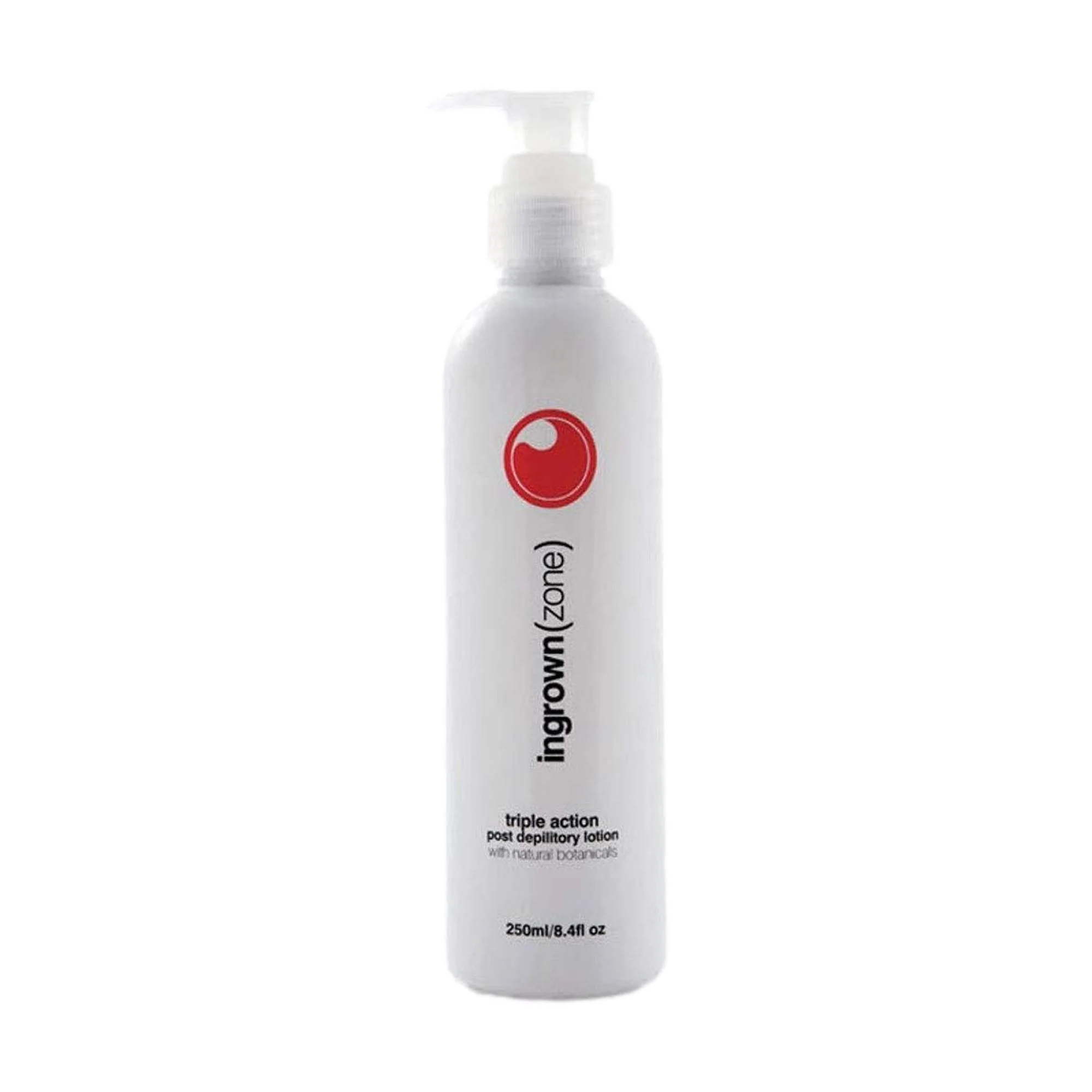 Ingrown(zone) Triple Action Post Depilatory Lotion, 8.4 fl oz