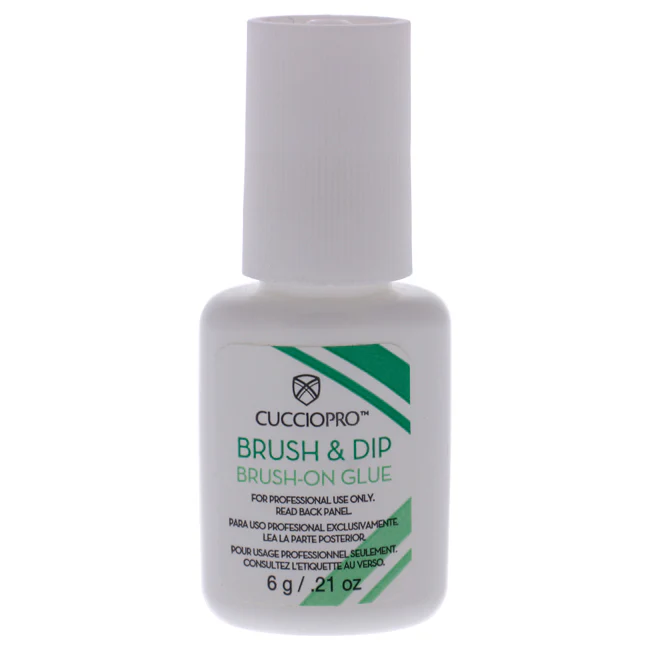 Cuccio Pro Brush & Dip Brush-On Glue