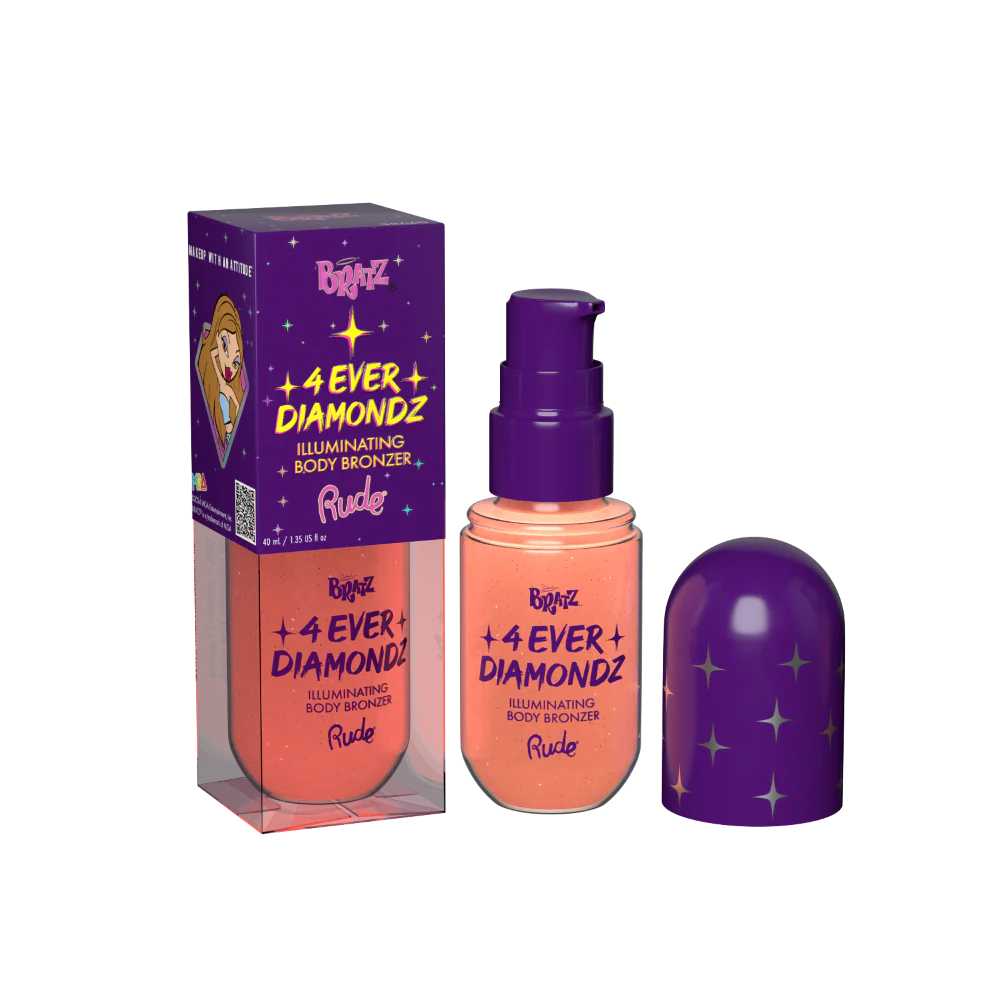 RUDE Bratz 4 Ever Diamondz Illuminating Body Bronzer