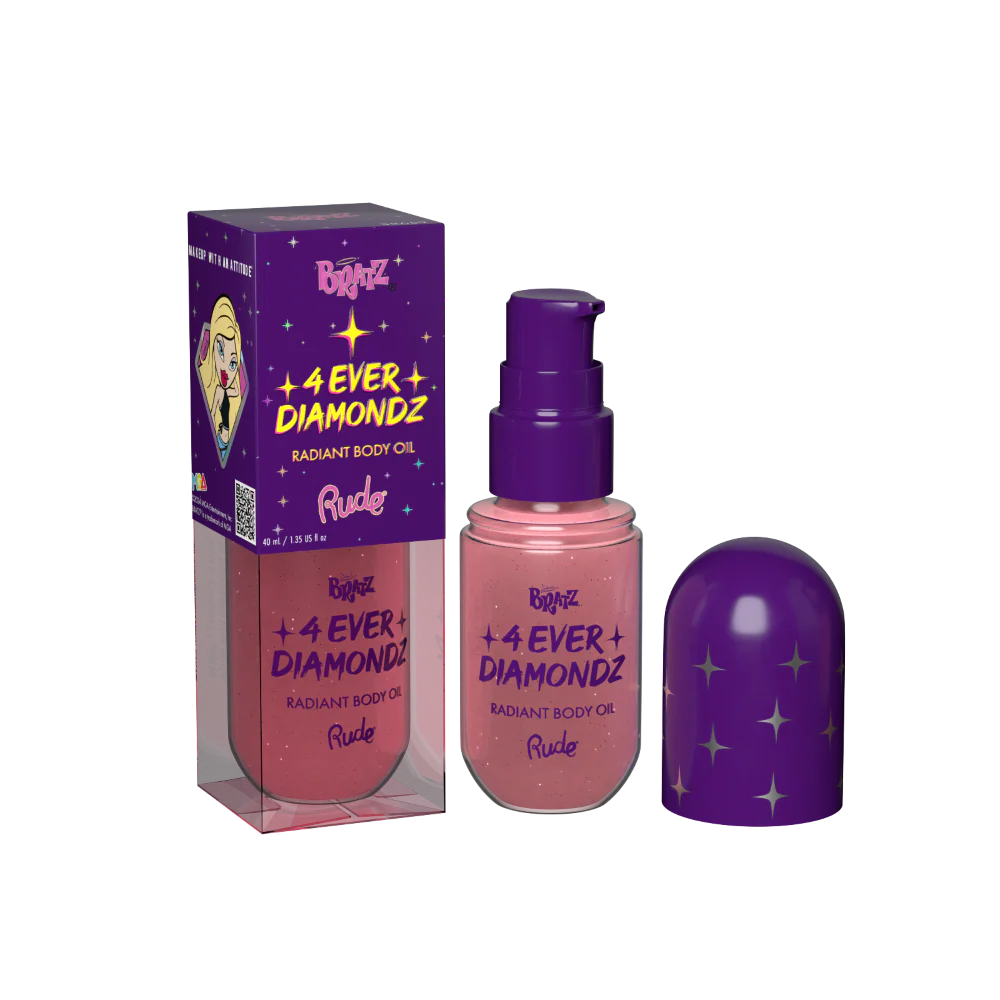 RUDE Bratz 4 Ever Diamondz Radiant Body Oil