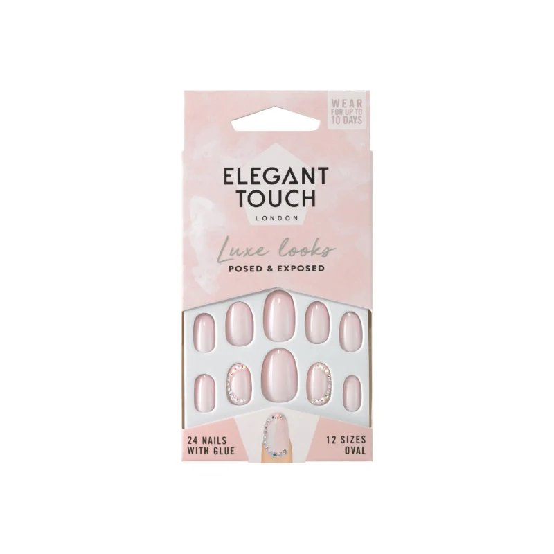 Elegant Touch False Nails Luxe Looks Posed & Exposed – Beauty Outlet
