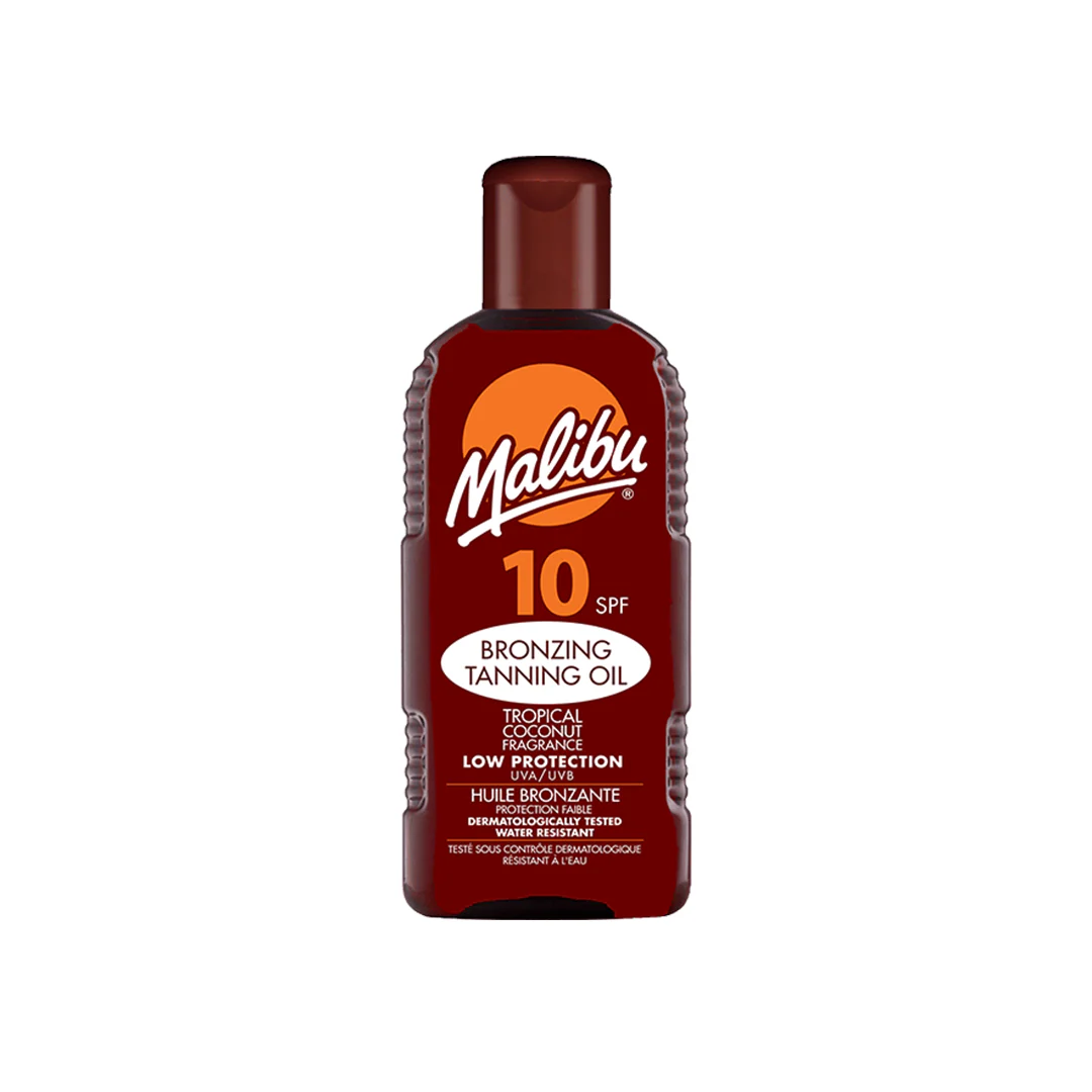 Malibu Bronzing Tanning Oil SPF 10 200ml – Beauty Outlet