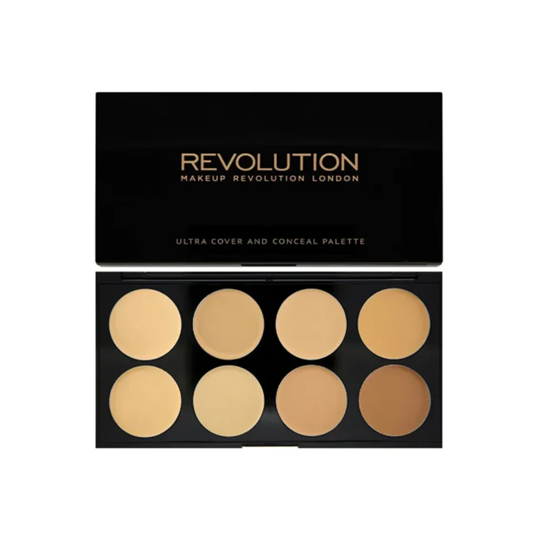 Revolution Ultra Cover & Concealer Paltte Light Medium Palette – Beauty Outlet
