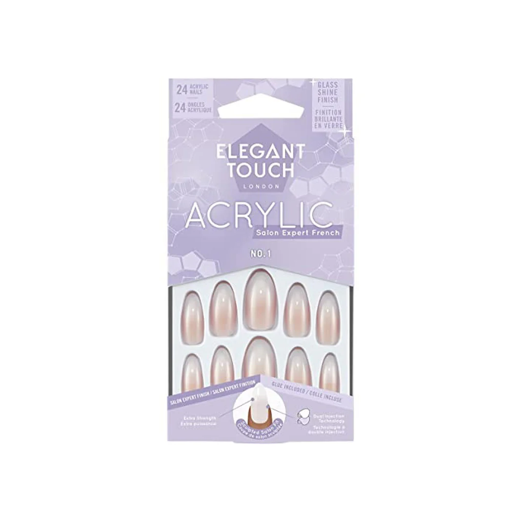 Elegant Touch Acrylic Salon Expert False Nails Fre – Beauty Outlet