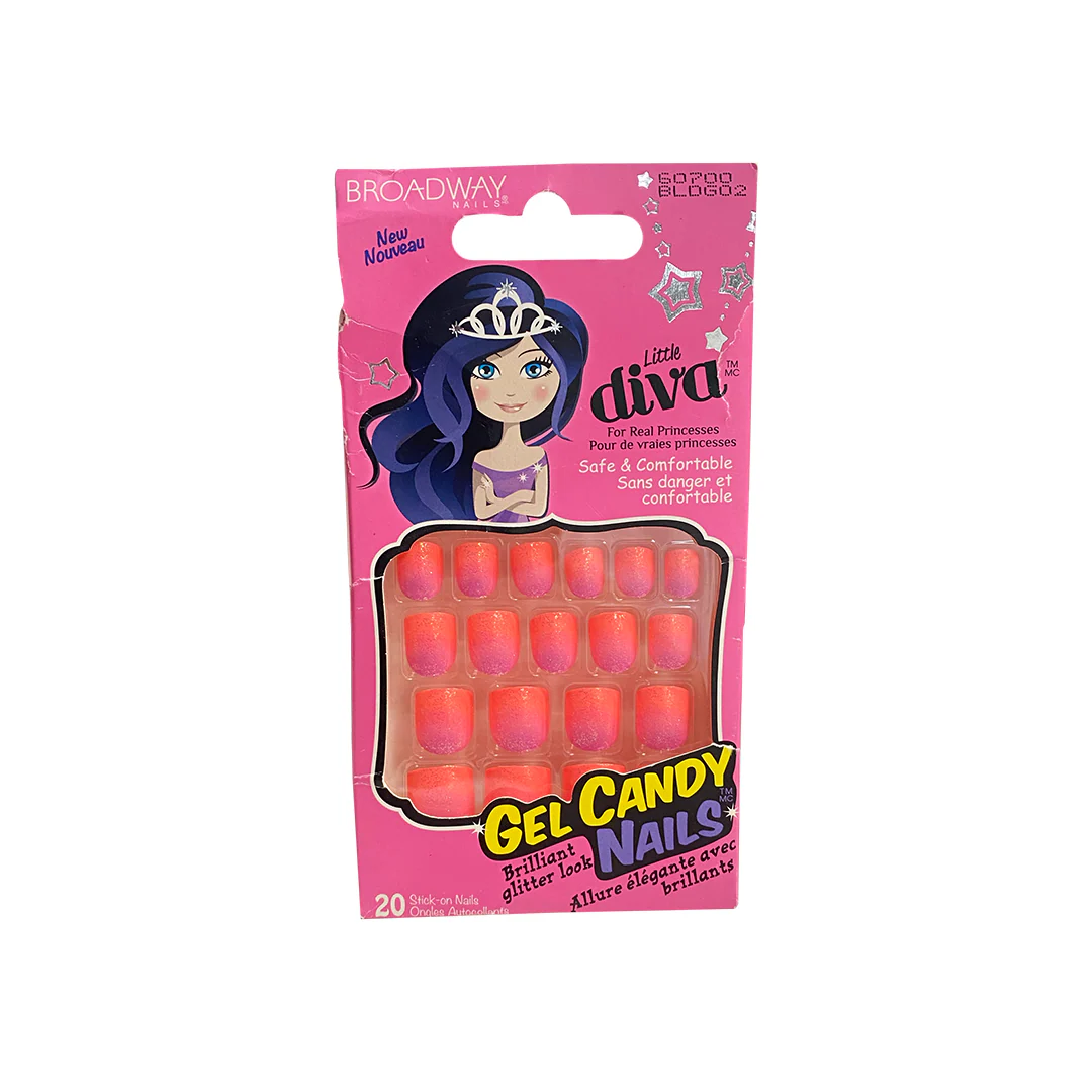Broadway Little Diva 20 Nails 60700 Coral Gradient – Beauty Outlet