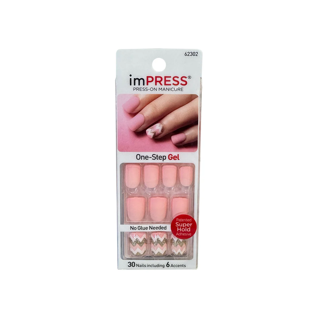 Kiss Design Nails 63202 Pink Zig Zag – Beauty Outlet