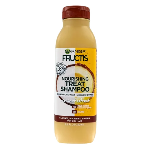 Garnier Fructis Nourishing Treat Shampoo with Coconut Extract 11.8 fl. oz.