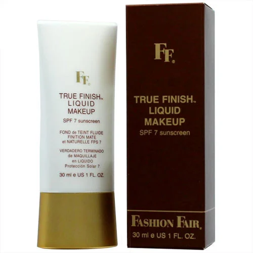 Fashion Fair True Finish Liquid Makeup, SPF 7