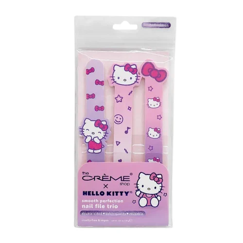 The Creme Shop x Hello Kitty Smooth Perfection Nail File Trio