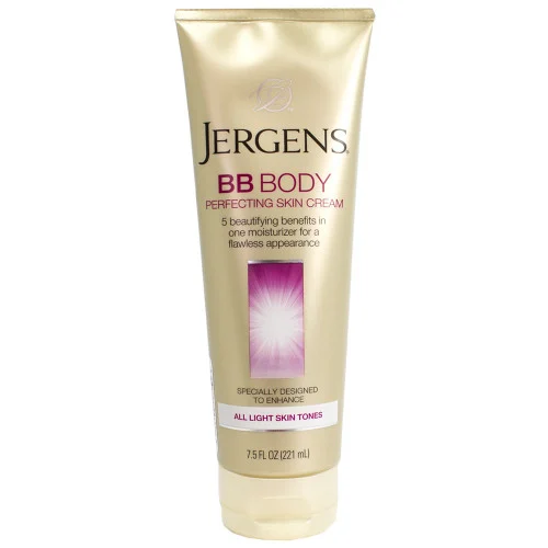 Jergens BB Body Perfecting Skin Cream for All Light Skin Tones 7.5 fl oz