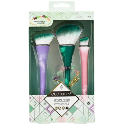 EcoTools Crystal Finish 3-Piece Brush Set 1695