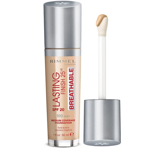 Rimmel Lasting Finish 25hr Breathable Foundation SPF 20