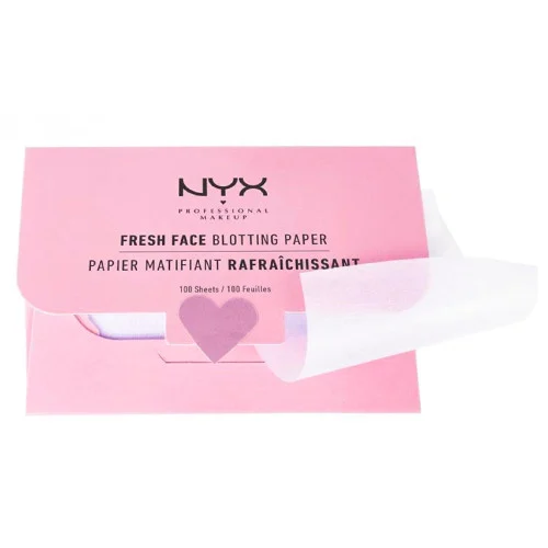 NYX Fresh Face Blotting Paper, 100 Sheets