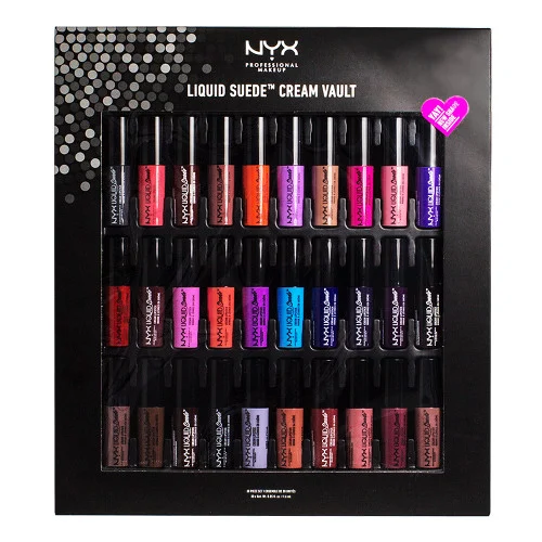 NYX Liquid Suede Cream Vault 30 pc Set