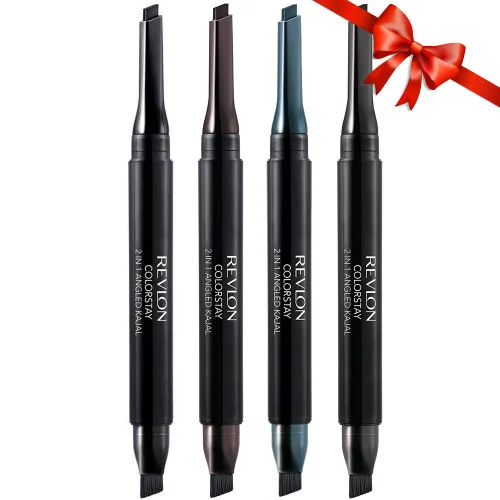 Revlon ColorStay 2-in-1 Angled Kajal Eyeliner 4-Pack