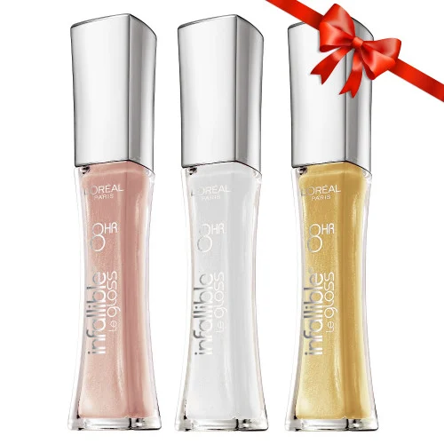 LOreal Infallible 8 Hour Le Gloss 3-Pack
