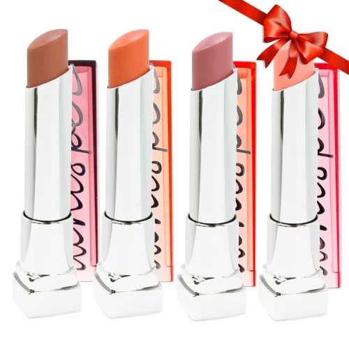 Maybelline Color Whisper Lipstick 4-Pack