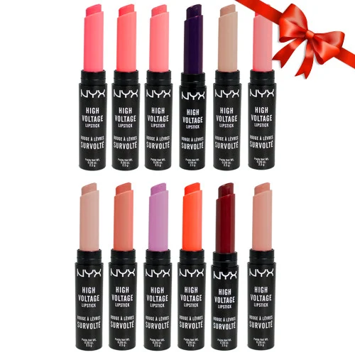 NYX High Voltage Lipstick 12-Pack