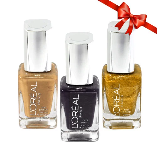 LOreal Nail Polish 3-pack