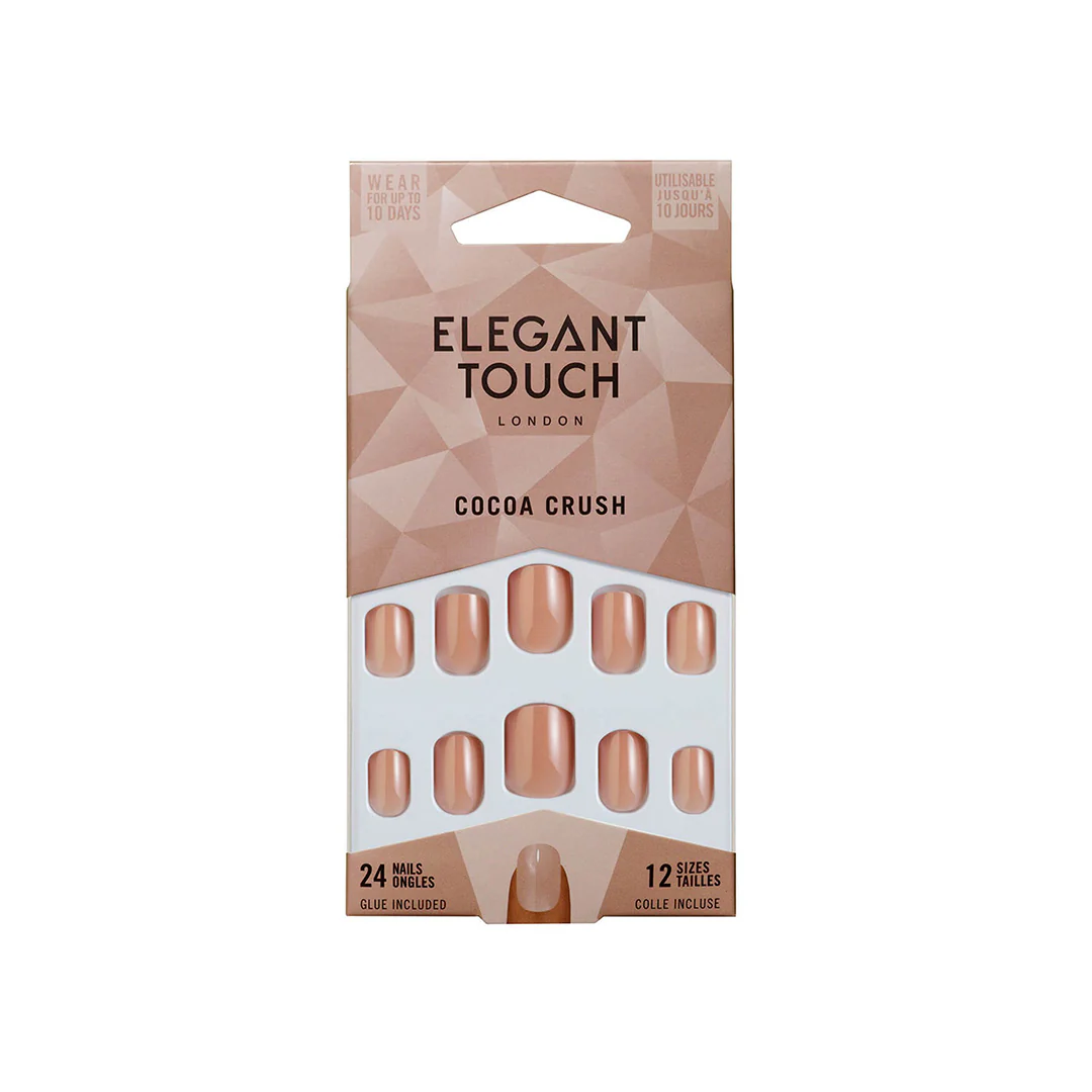 Elegant Touch False Nails Cocoa Crush – Beauty Outlet