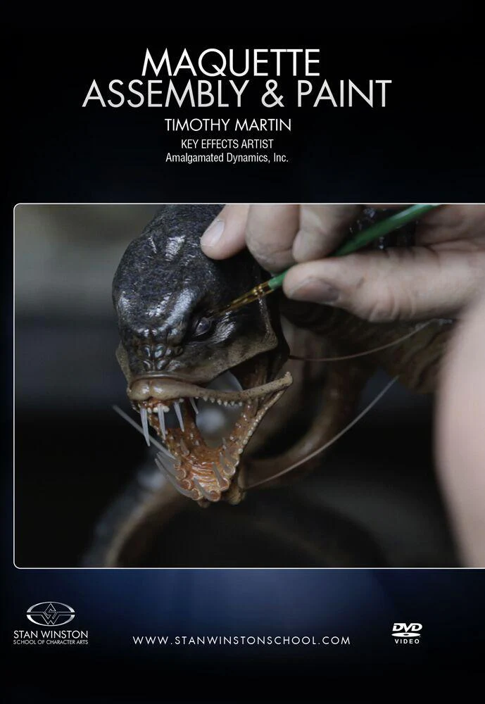 Stan Winston Studio Maquette Assembly & Paint (DVD)