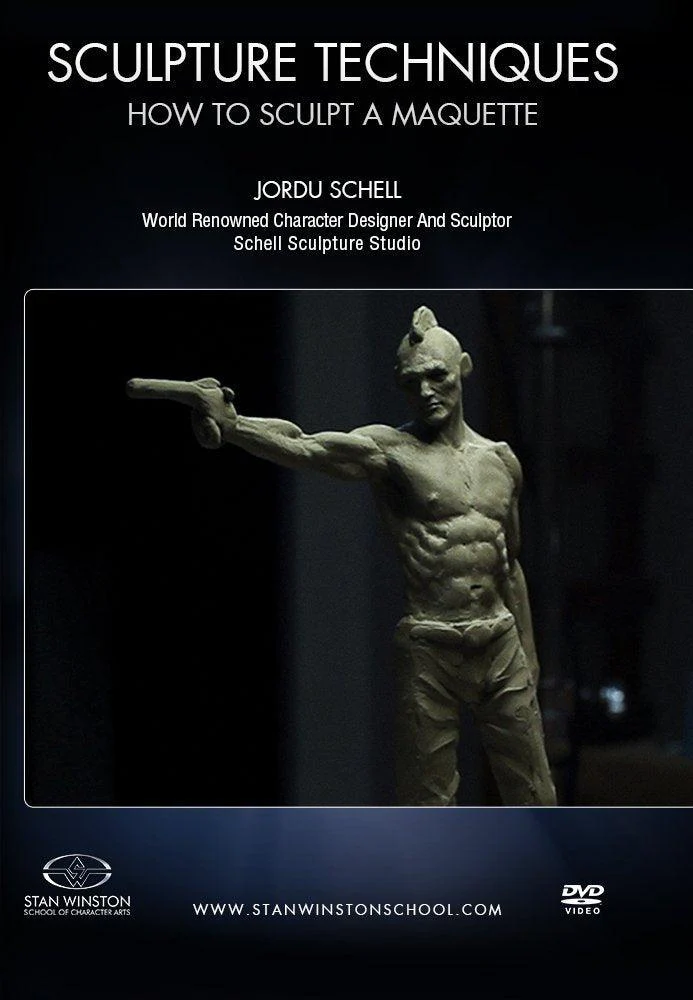 Stan Winston Studio Sculpture Techniques How to Sculpt a Humanoid Maquette (DVD)