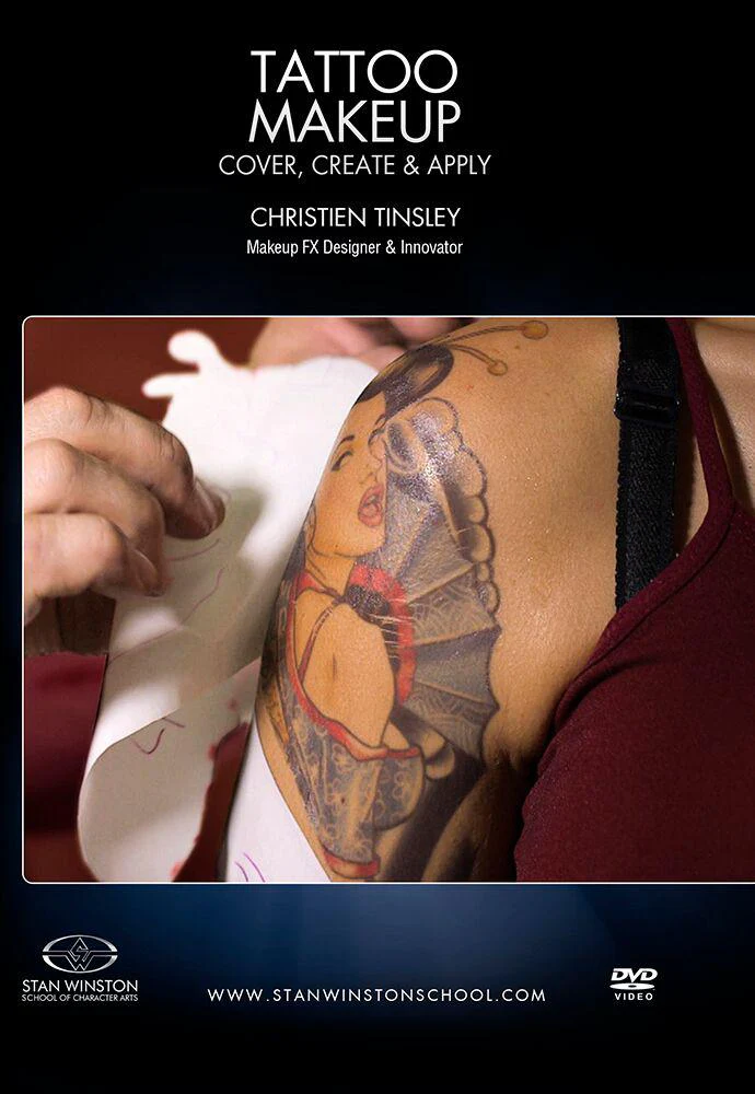 Stan Winston Studio Tattoo Makeup A-Z - Cover, Create & Apply (DVD)