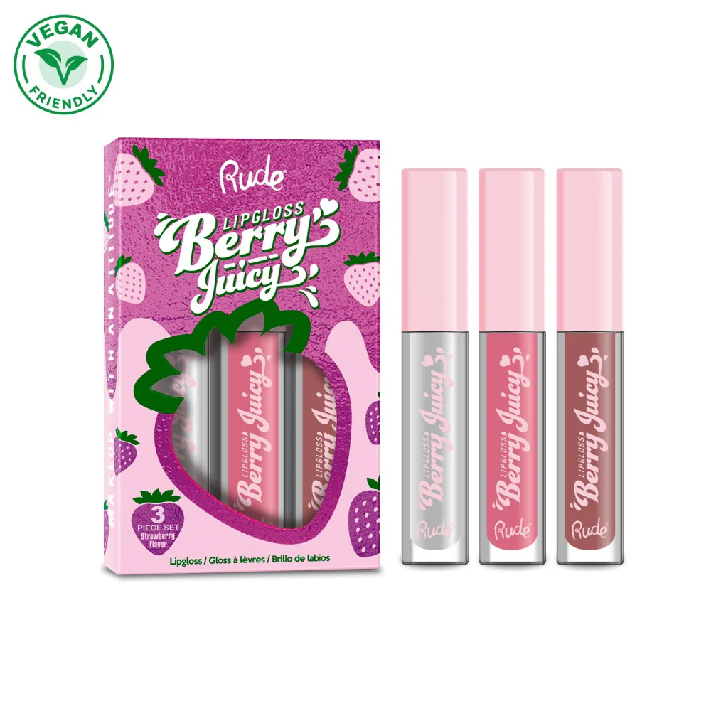 RUDE Berry Juicy Lip Gloss Set - Lip Gloss