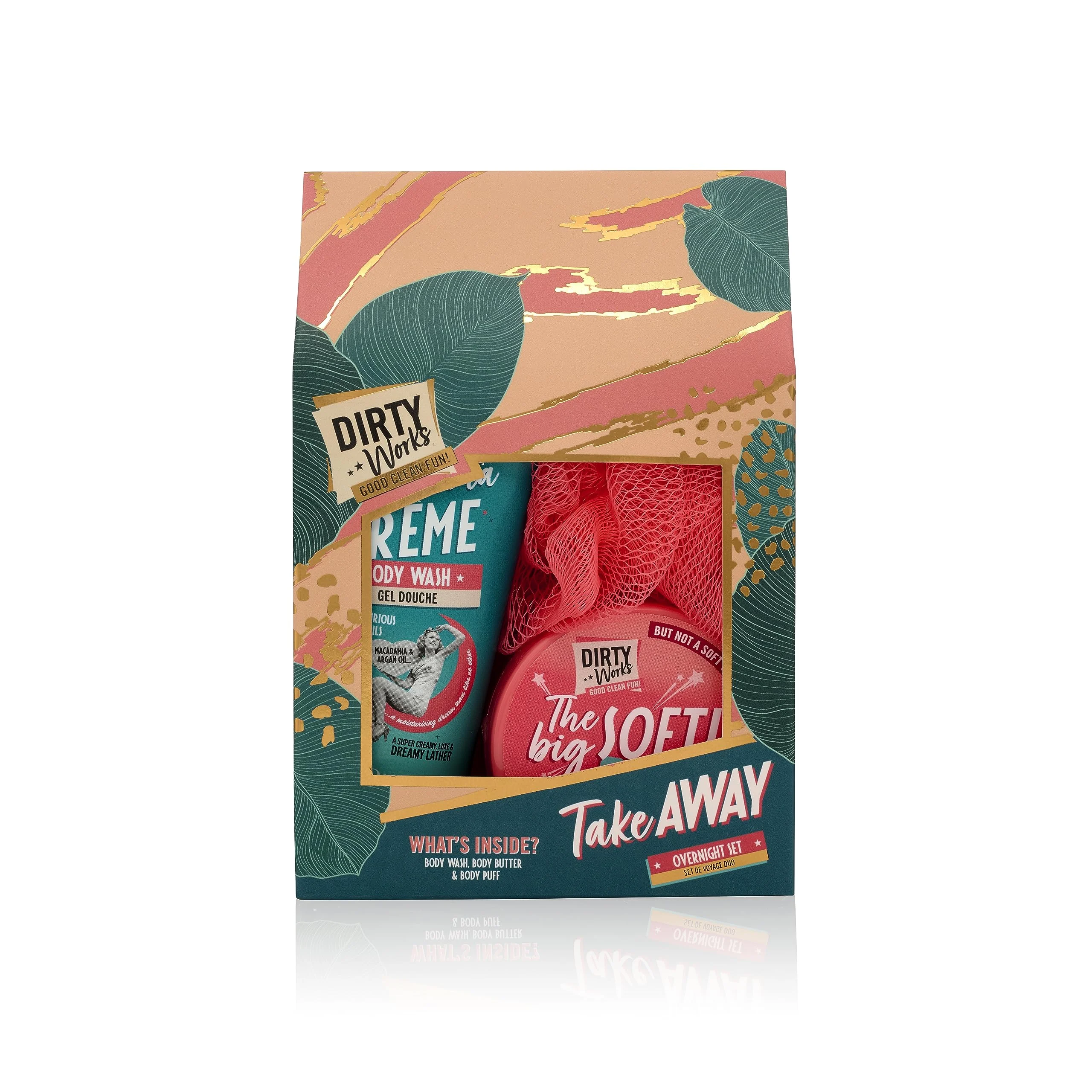 Dirty Works Take Away Overnight Set – Beauty Outlet