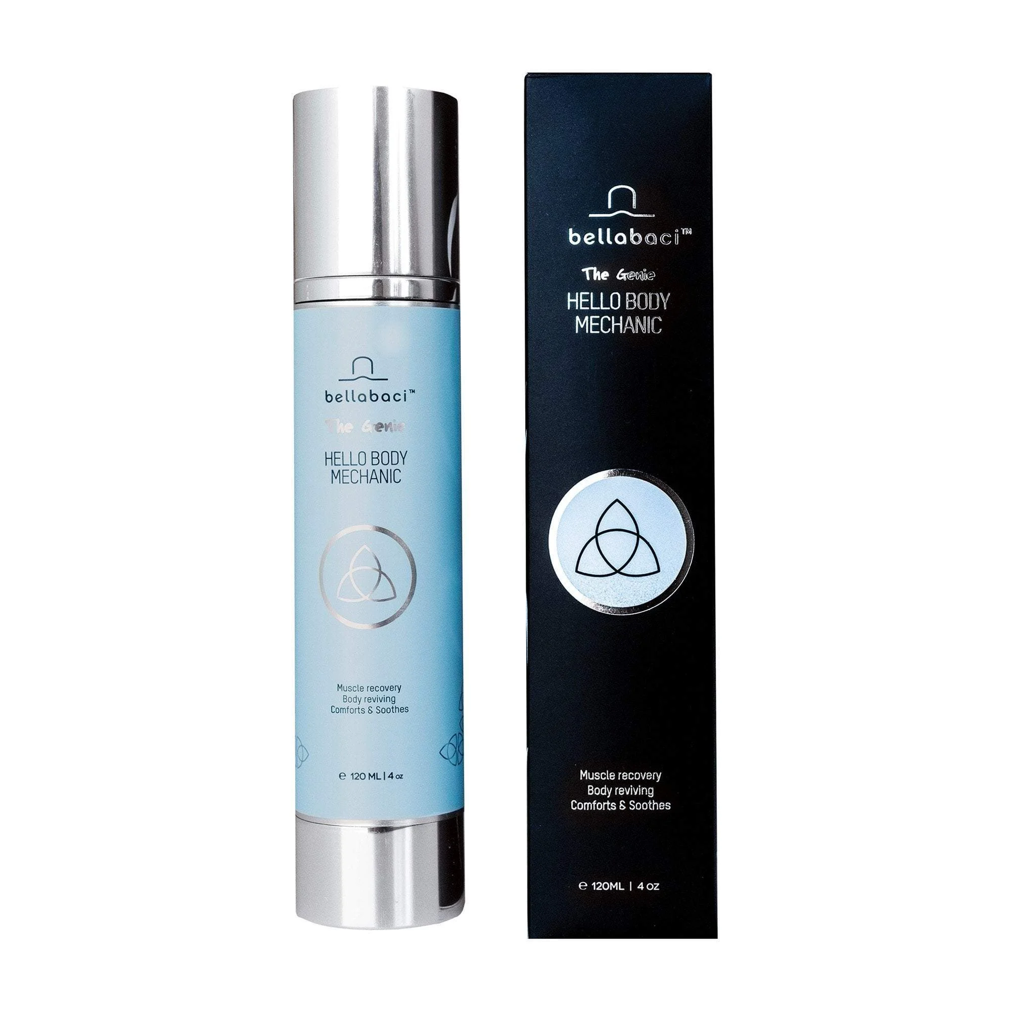 Bellabaci Hello Body Mechanic Genie Wellness Gel, 4 oz