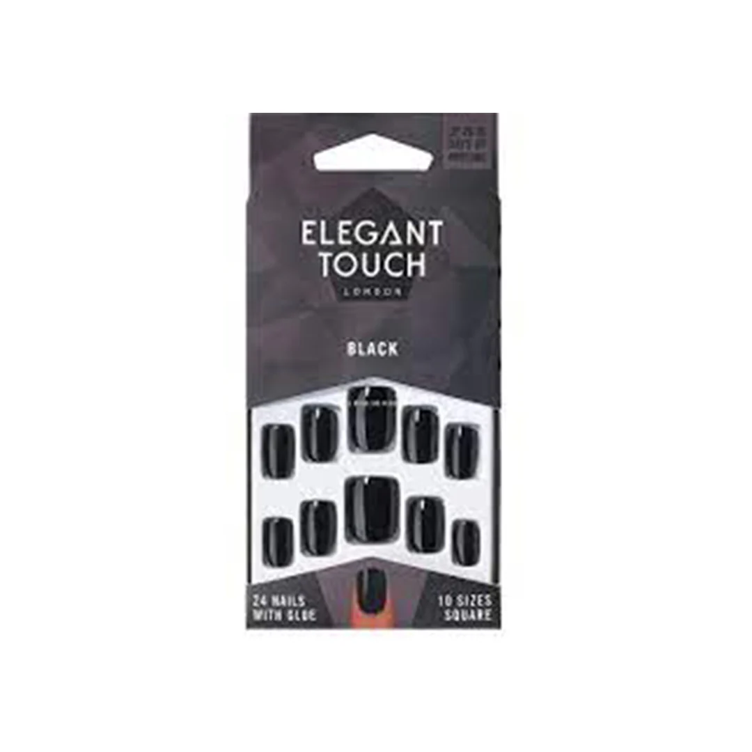 Elegant Touch False Nails Slate Grey – Beauty Outlet