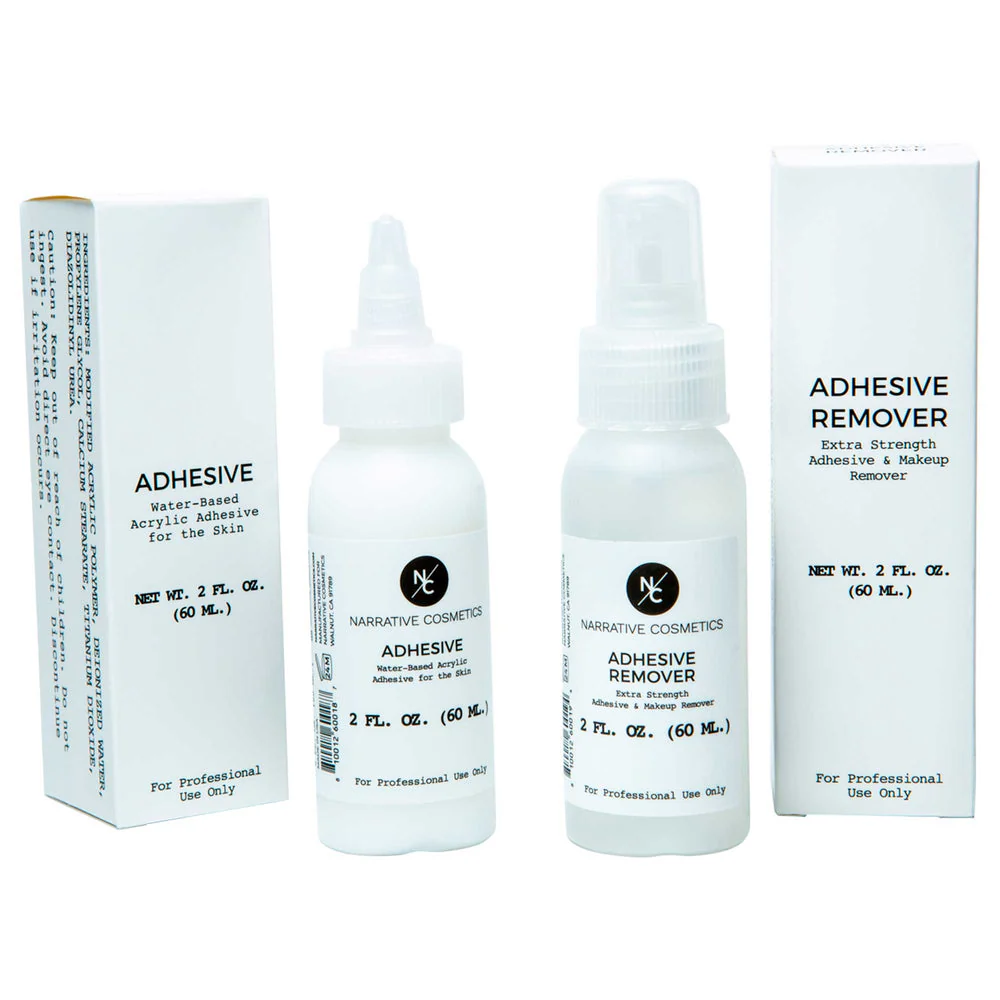 Narrative Cosmetics Medical Grade Adhesive Glue & Makeup Remover Kit