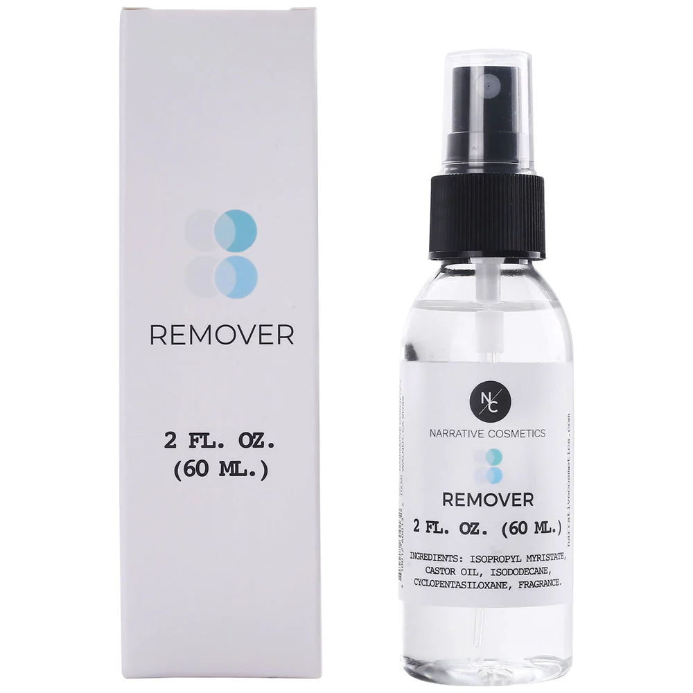 Narrative Cosmetics Alcohol Free Makeup Remover for Alcohol Activated Makeup