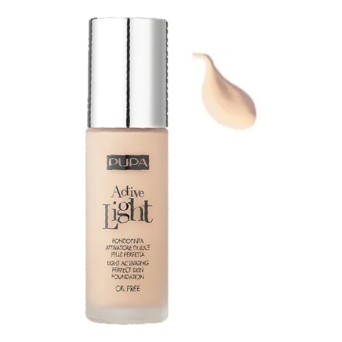 Pupa Active Light Foundation - 010 Porcelain 30 ml / 1 fl oz