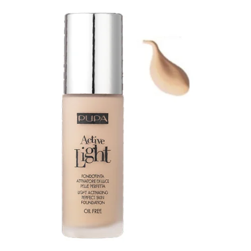 Pupa Active Light Foundation - 020 Nude 30 ml / 1 fl oz