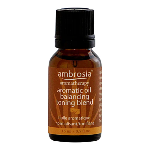 Ambrosia Aromatherapy Aromatic Oil Balancing/Toning Blend 15 ml / 0.5 fl oz