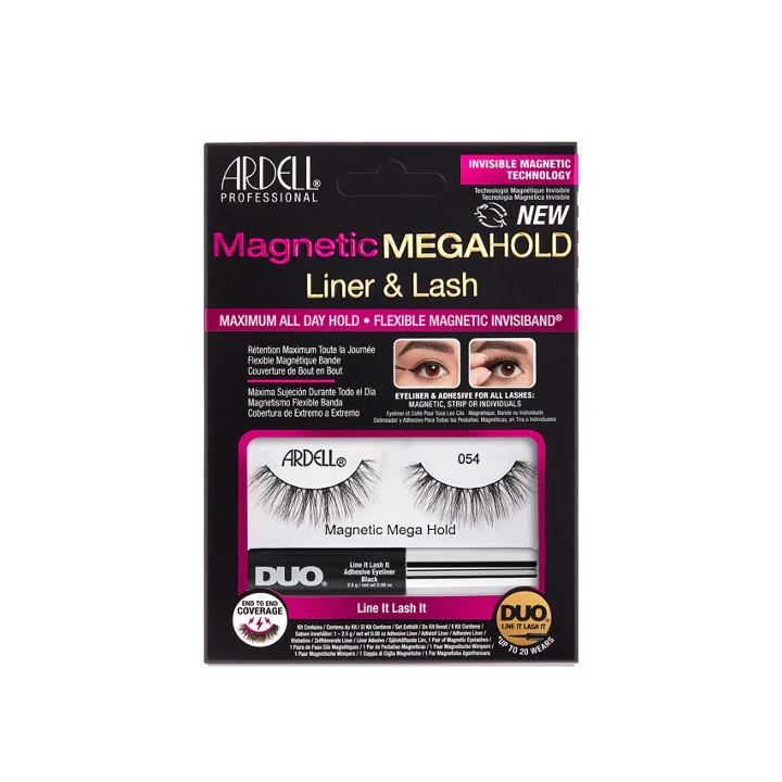 Ardell Magnetic Megahold Lashes 054 Liner & Lash – Beauty Outlet