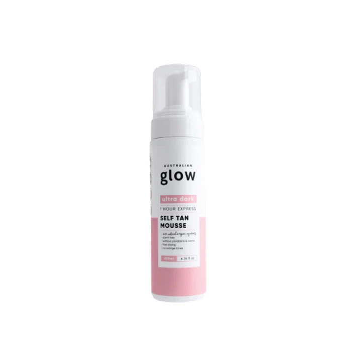 Australian Glow 1 Hour Express Self Tan Mousse Ultra Dark 200ml – Beauty Outlet
