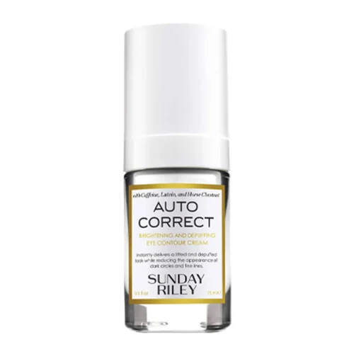 Sunday Riley Auto Correct Brightening and Depuffing Eye Contour Cream 15 ml / 0.5 fl oz 