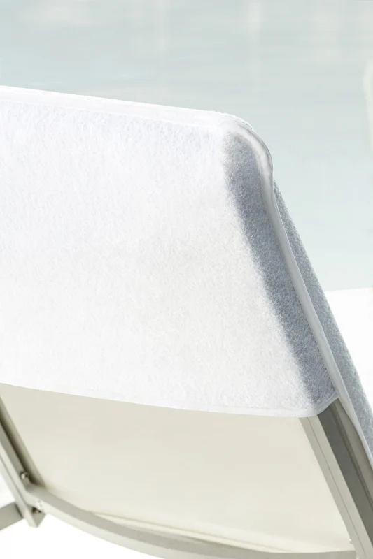 Boca Terry Fitted Lounge Chair Cover