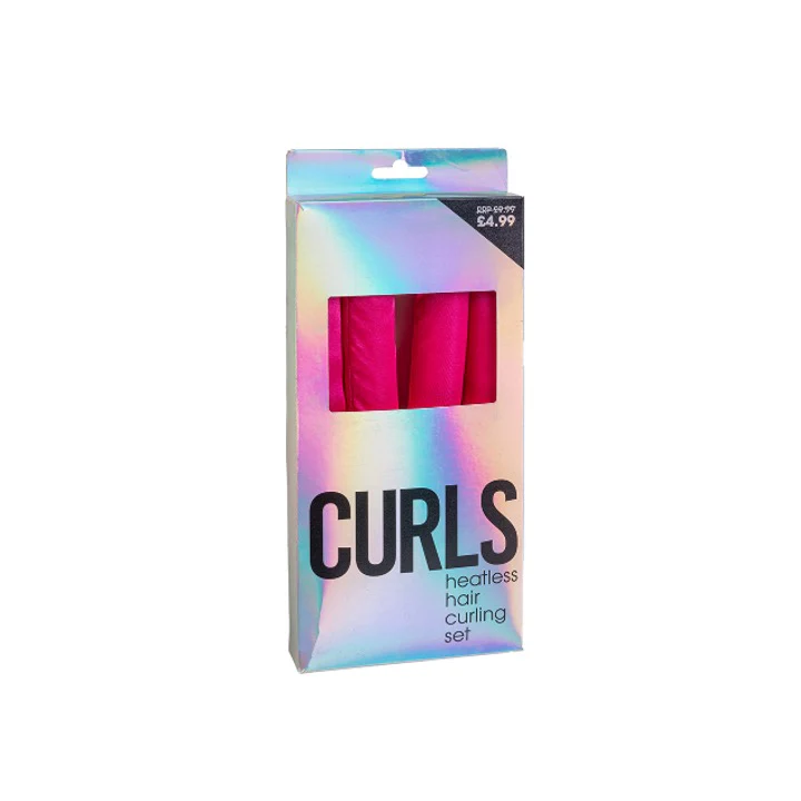 Beauty Outlet Curls Magenta Heatless Hair Curler BEAU411