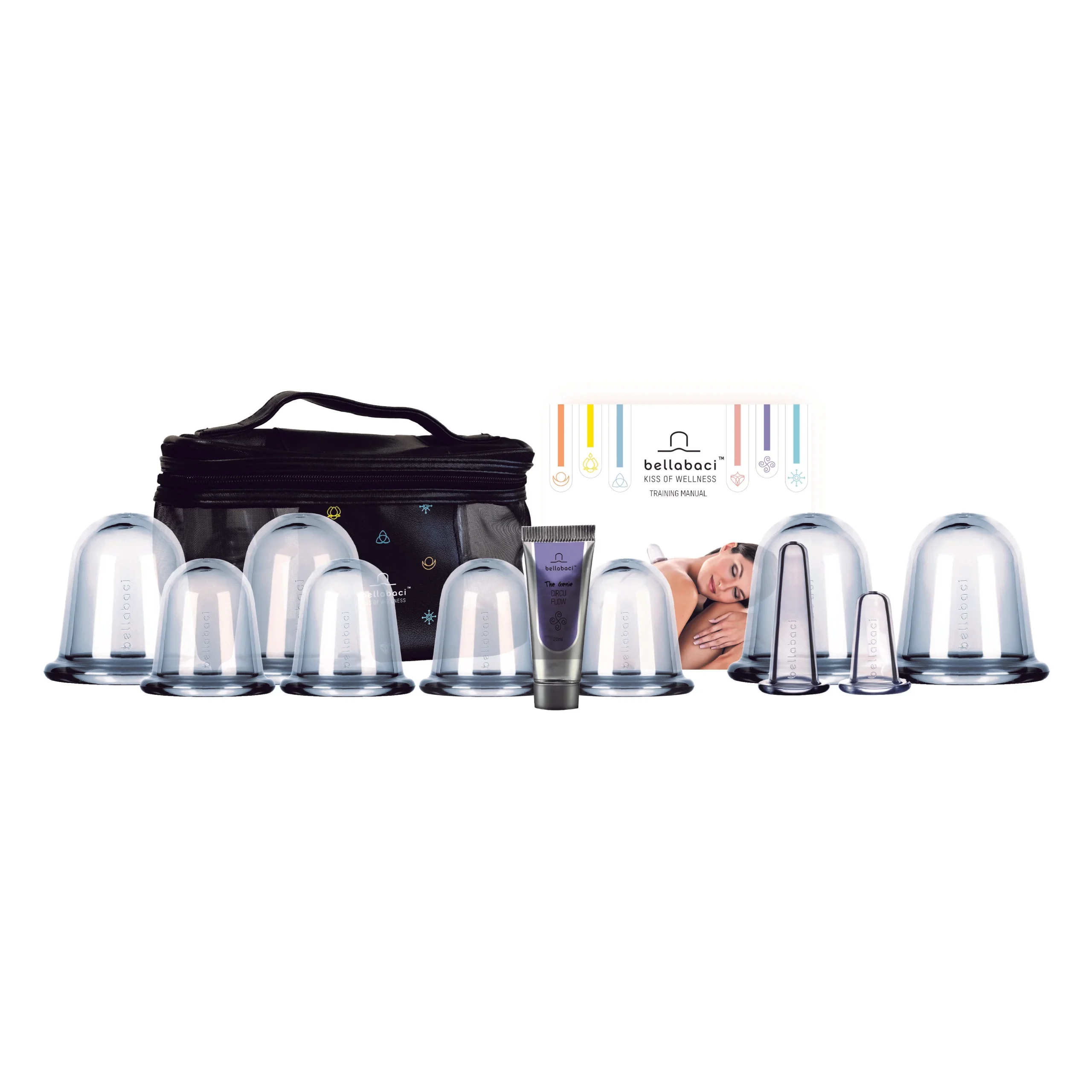 Bellabaci Deluxe Professional Cups System Kit, 12 piece