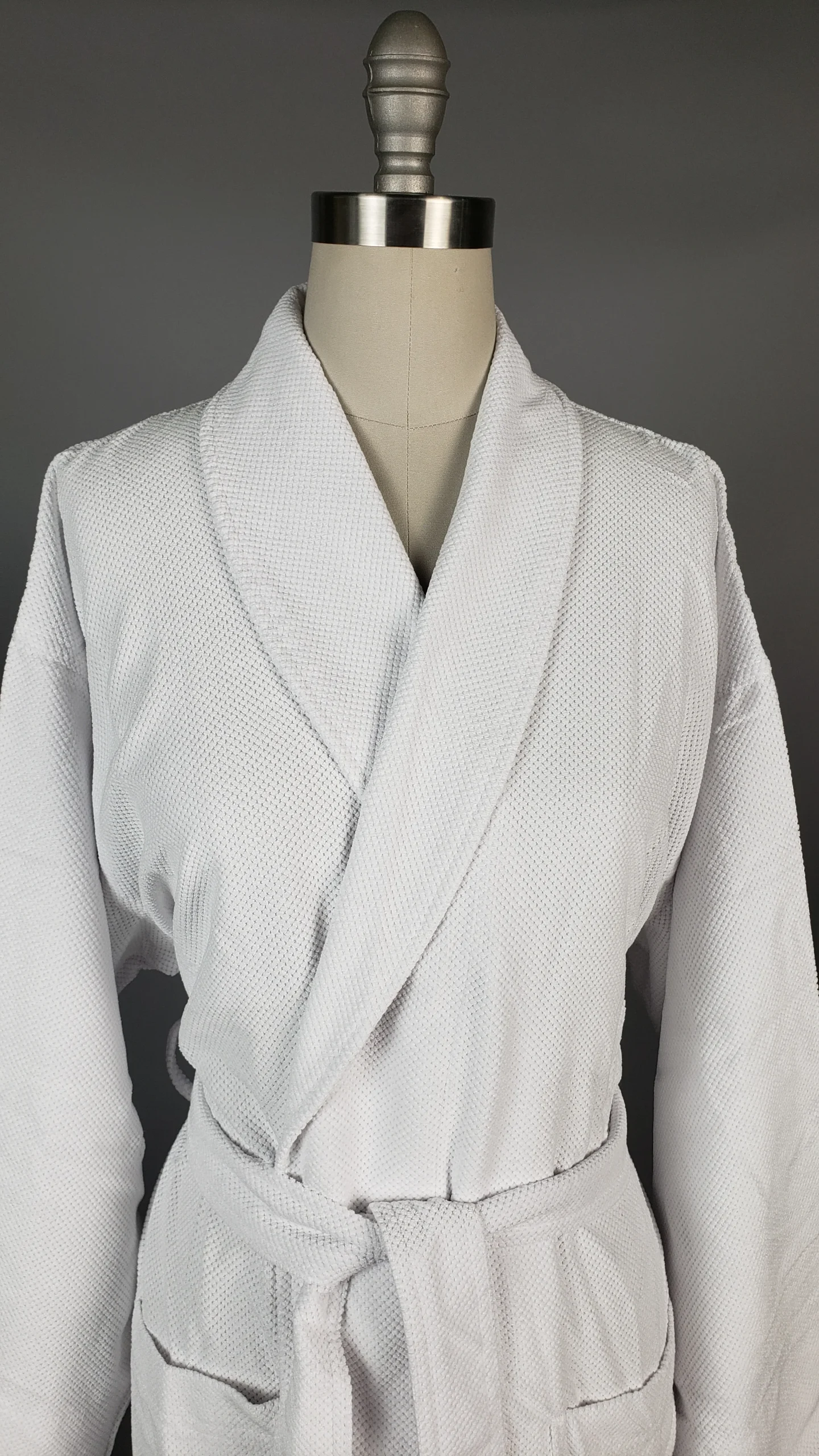 Boca Terry Cat's Eye Shawl Collar Robe